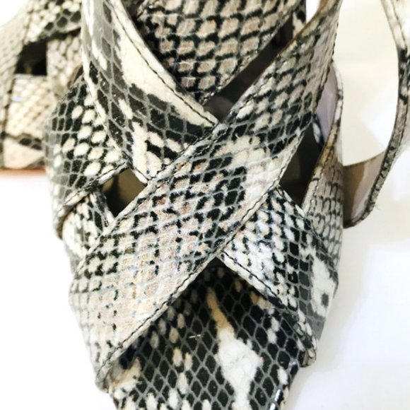 BCBG Max Azria Snake Print Heels • Size 9.5 US • Stiletto Pumps • Animal‑Print S - Picture 6 of 6